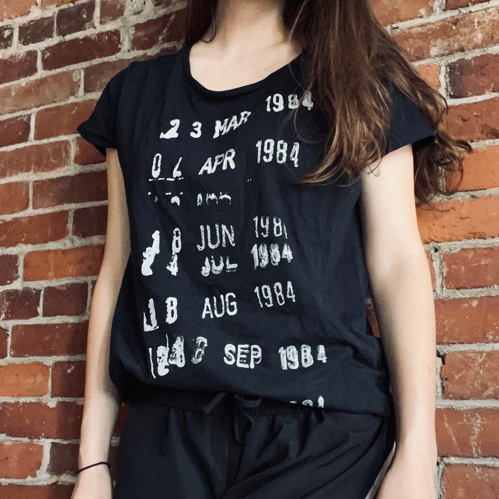 Library Stamp Tee | Out of Print